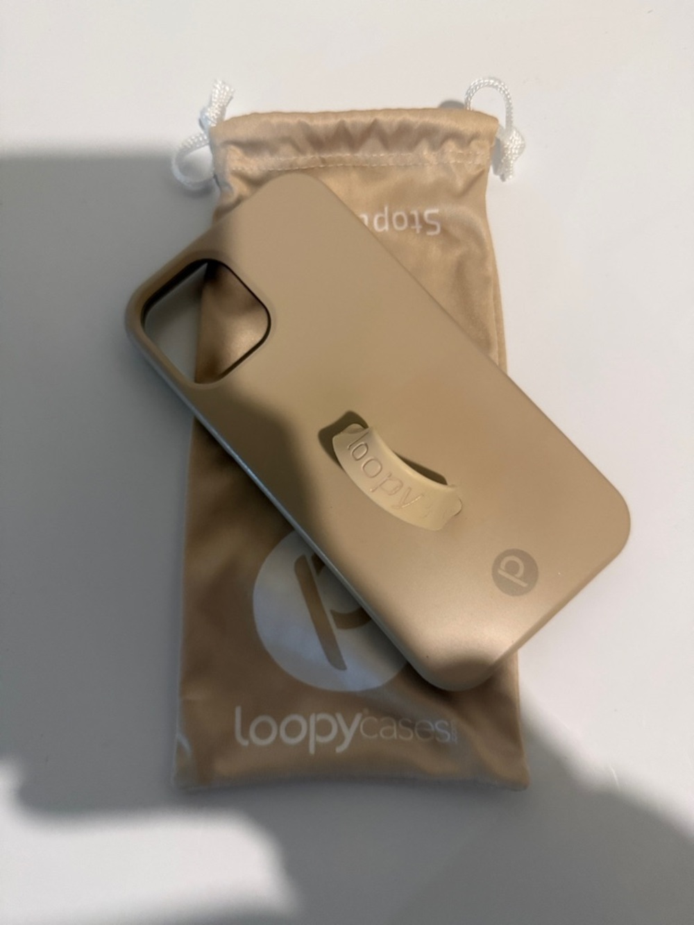 Loopy Case Beige iphone 12